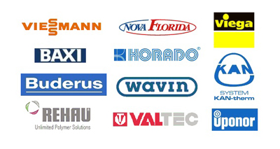 Логотипы фирм по продаже сантехники.